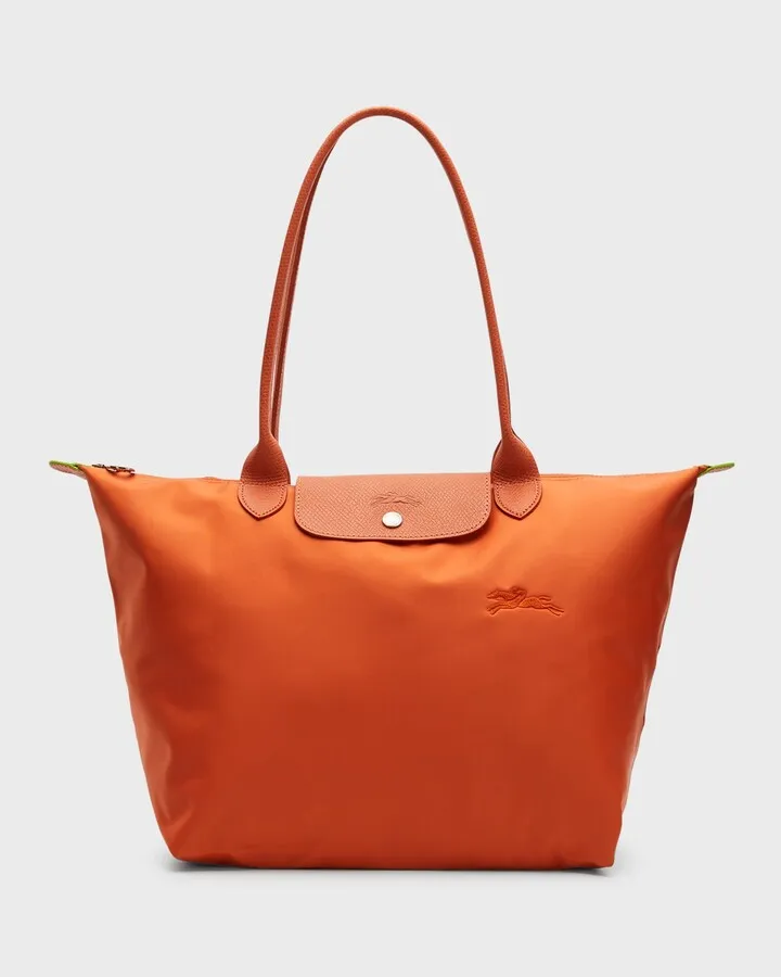 Le Pliage Green Large Shoulder Tote Bag