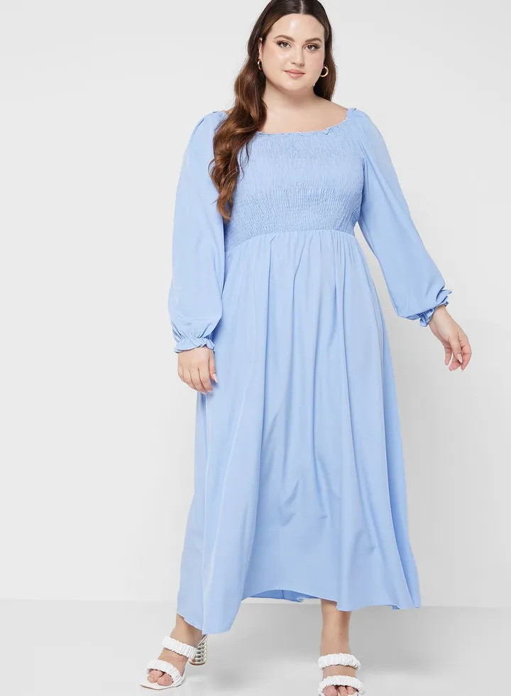 Ruched Detailed Dress
