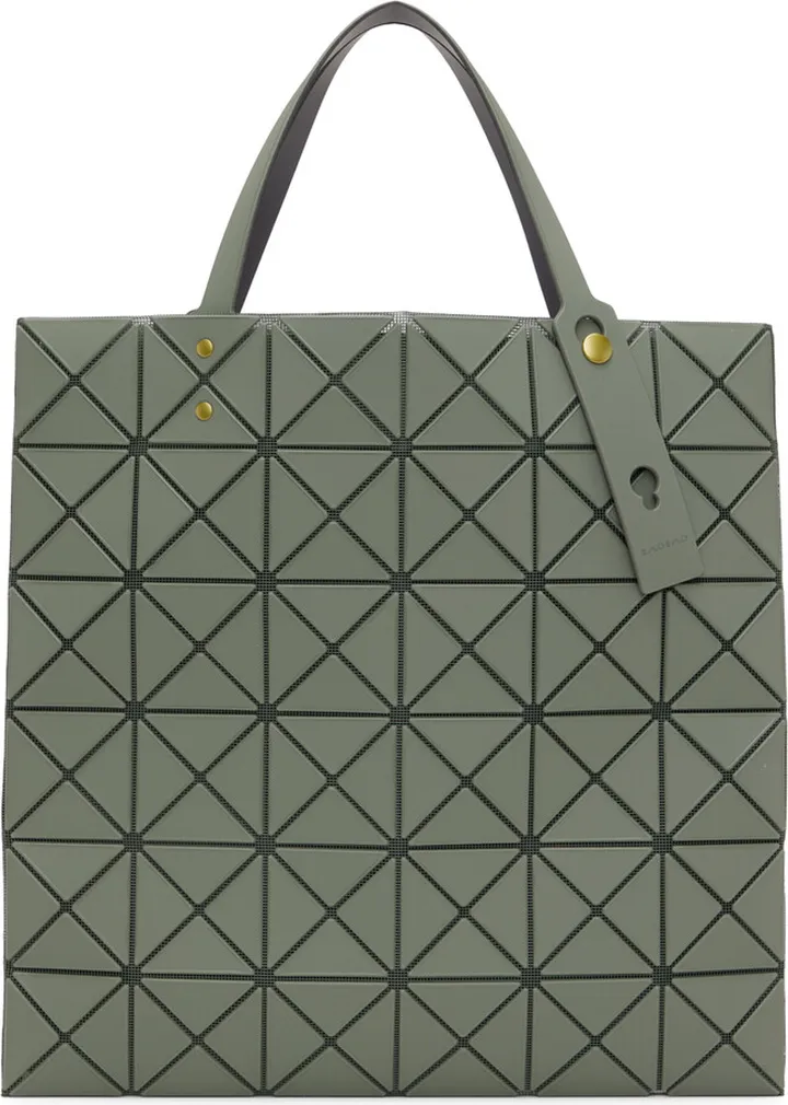 Bao Bao Issey Miyake Khaki Lucent One-Tone Tote