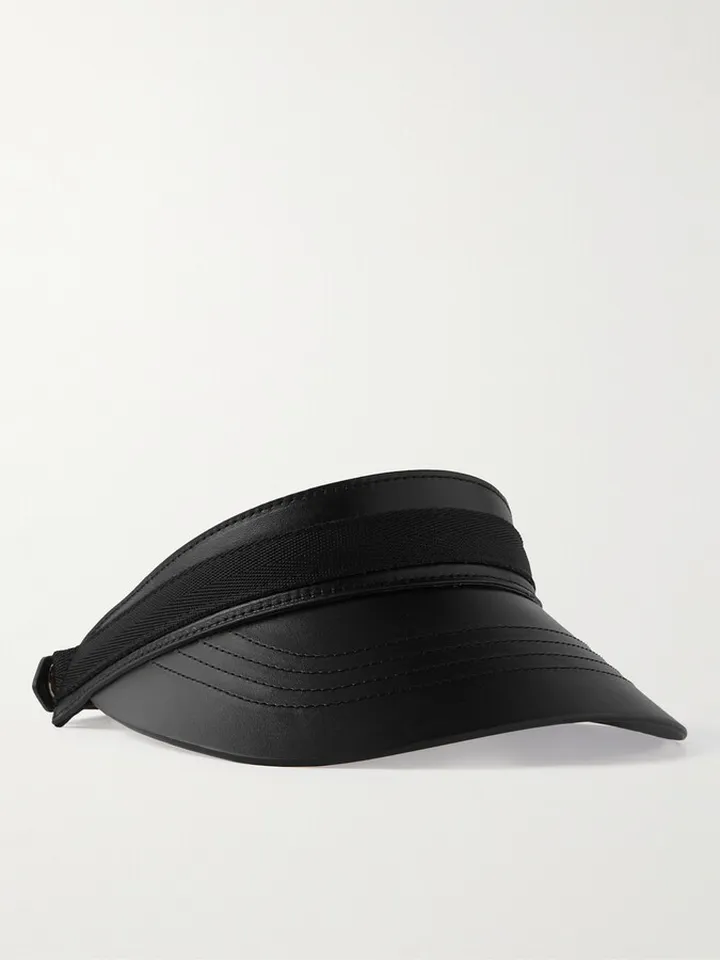 Leather Visor