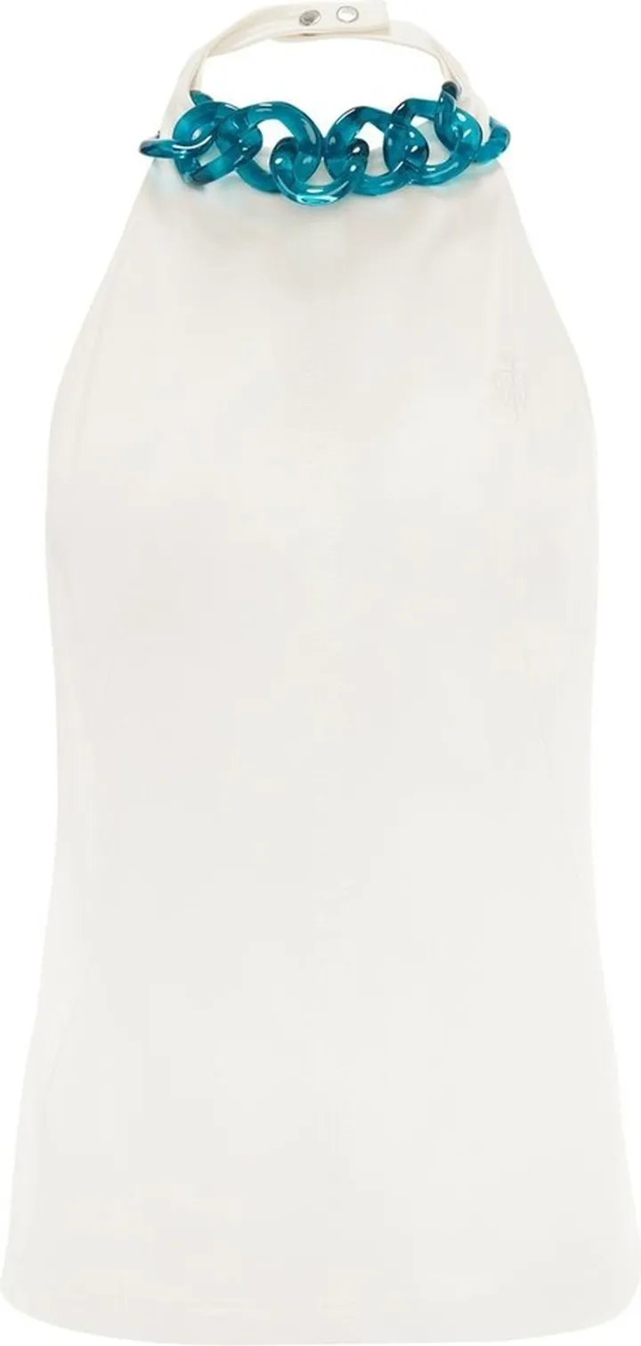Chain-Link Halterneck Top