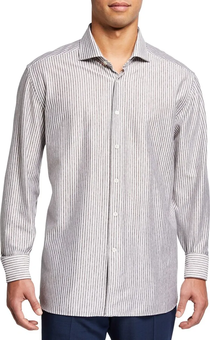Men's Striped Sport Shirt