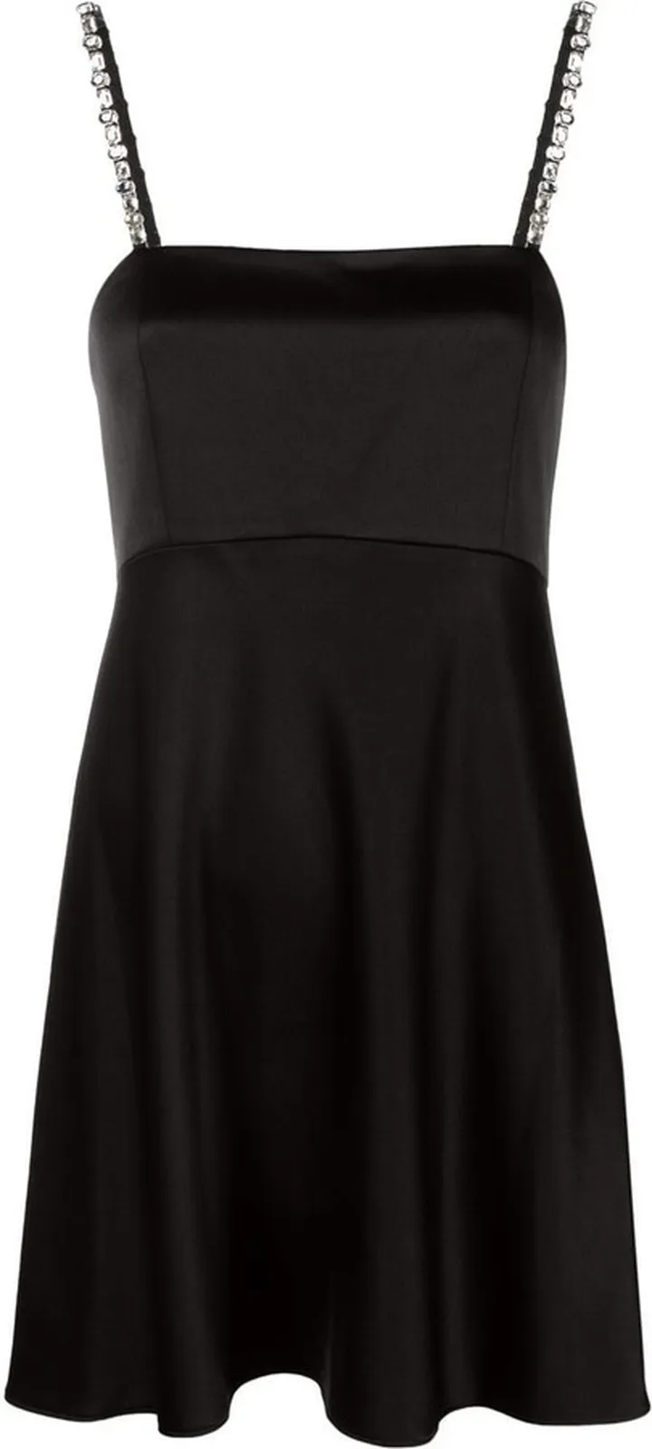 Sutton embellished-strap mini dress