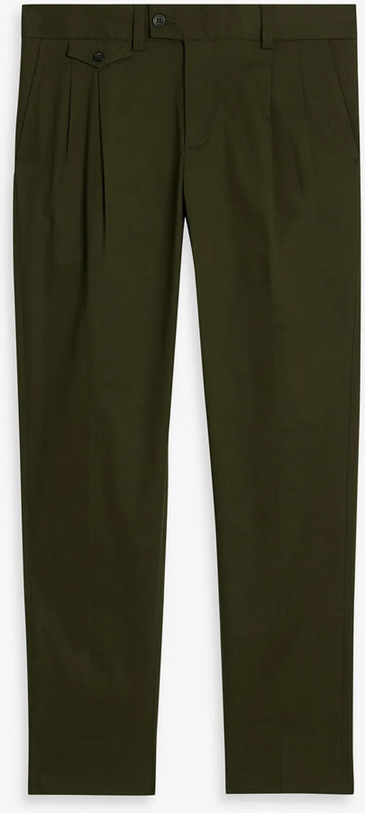 Tapered stretch-cotton piqué pants
