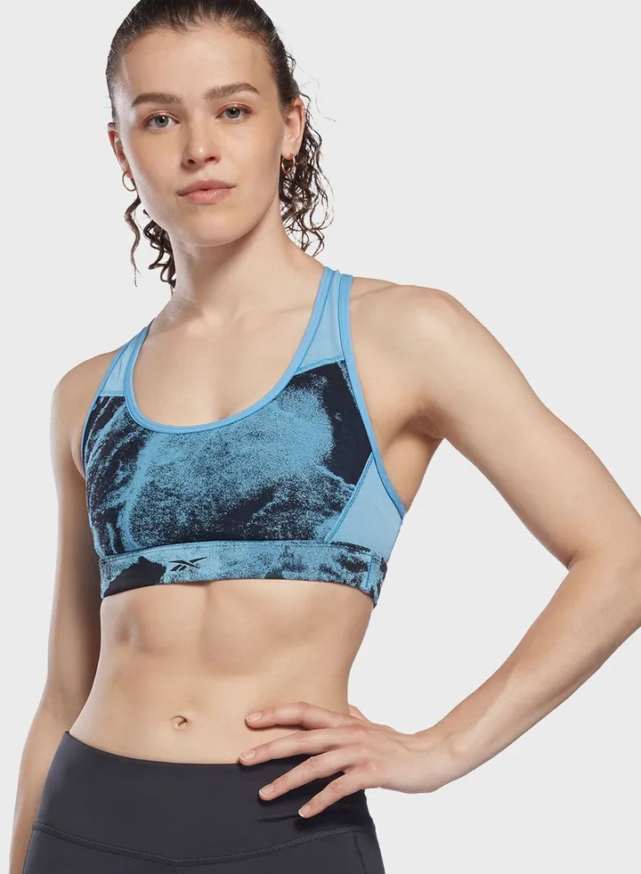 Lux Racer Jacquard Sports Bra