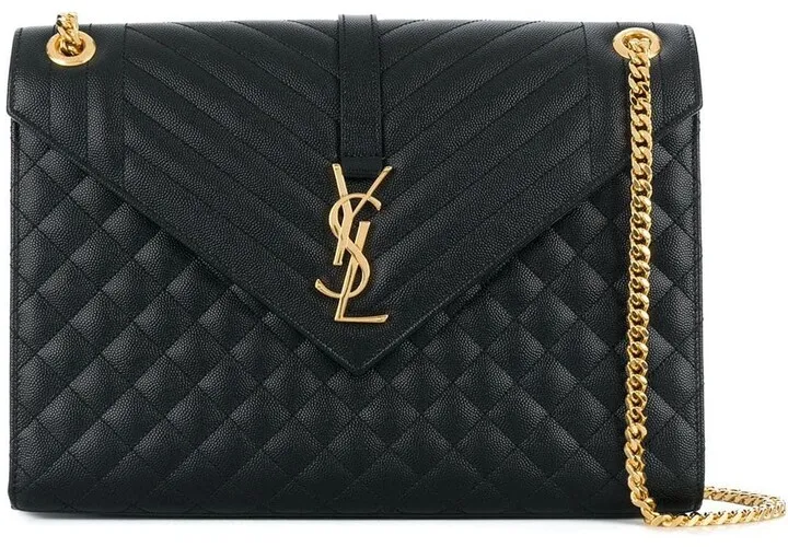 large Envelope leather shoulder bag