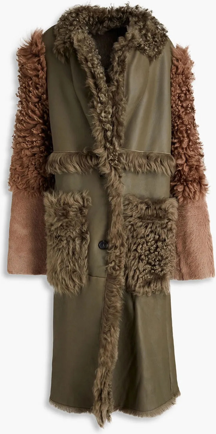 Shearling coat