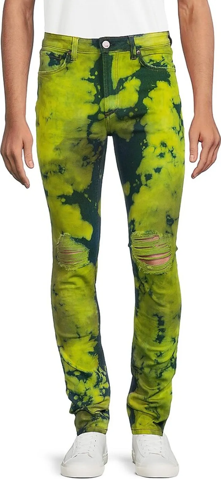 Greyson High Rise Tie Dye Skinny Jeans