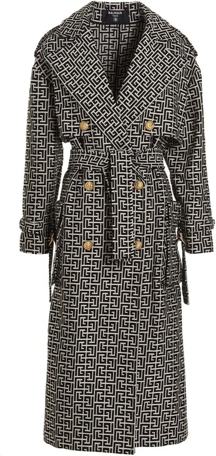 Monogram Trench Coat