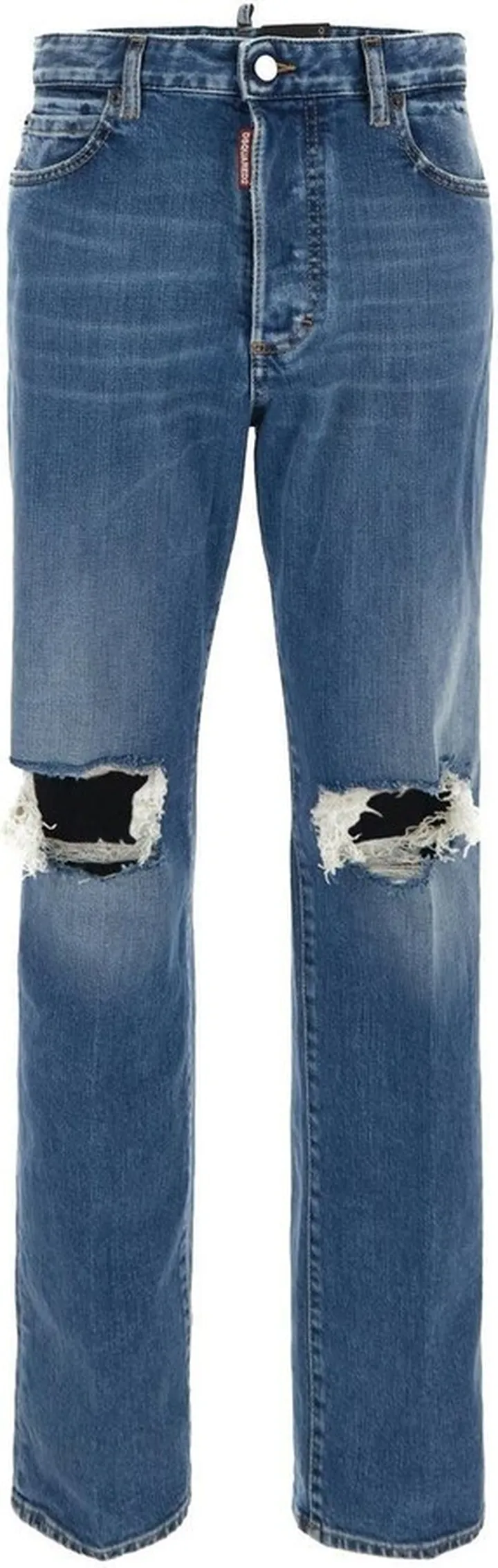 Ripped Kneew New Fit Jeans