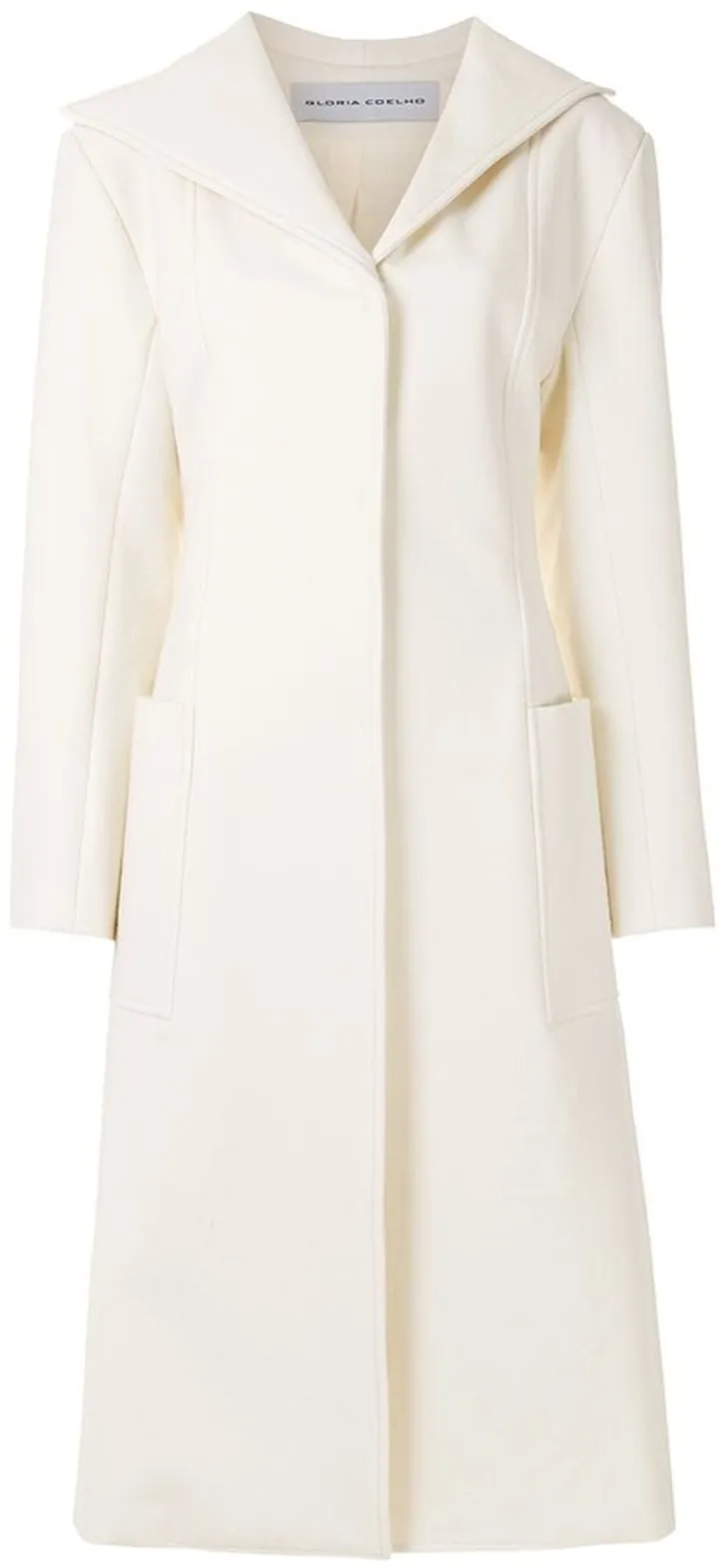 Wide Lapels Wool Coat