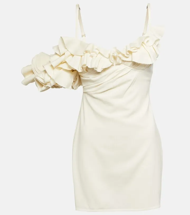 La Robe Duna ruffled minidress