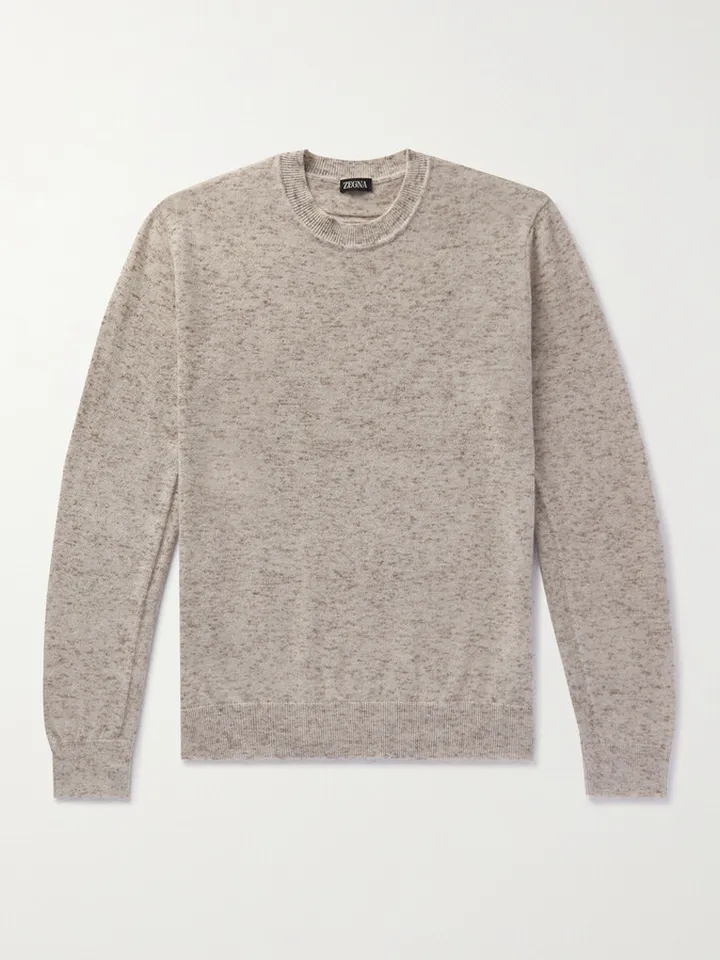 Cashmere-Blend Sweater