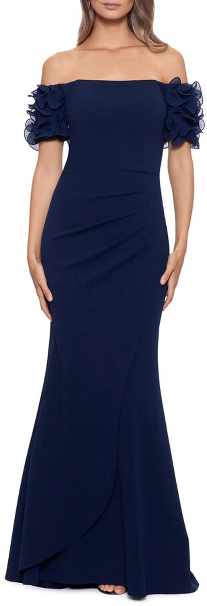 Strapless Sheath Gown