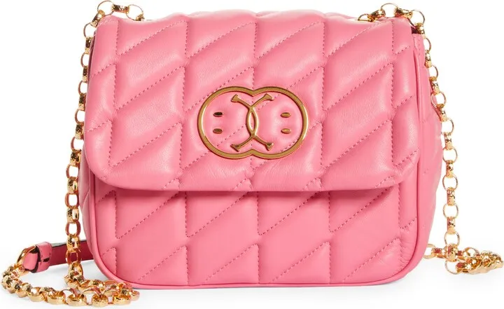 x Smiley® Double Smiley Quilted Crossbody Bag