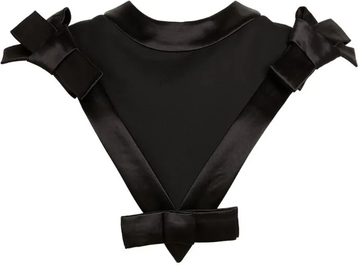 Jil Sander Bow-Embellished Cape