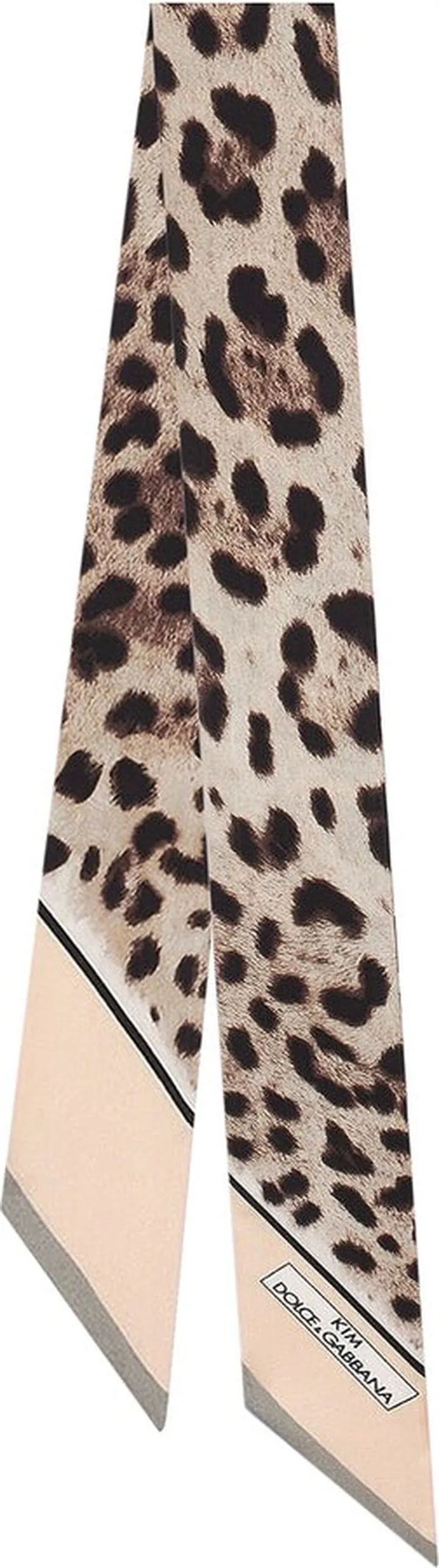 Kim DolceeGabbana bandeau in silk