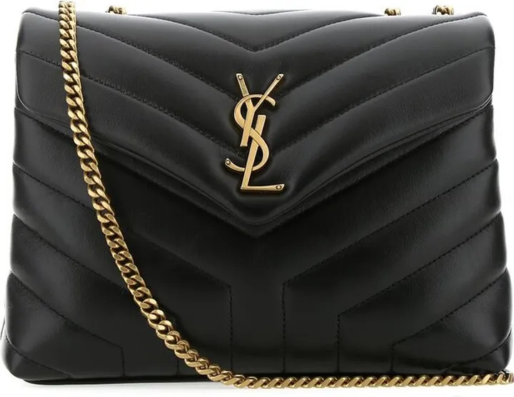Saint Laurent Loulou Matelassé Small Shoulder Bag