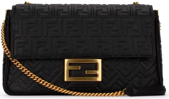 Fendi Baguette Chained Crossbody Bag