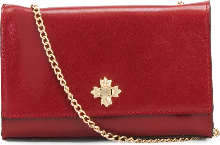 Leather Giada Chain Strap Crossbody