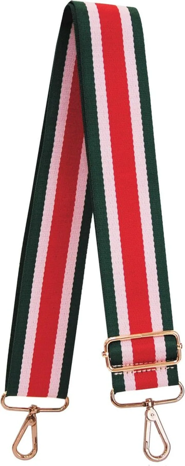 Johnny Loves Rosie - Berry Georgie Stripe Bag Strap
