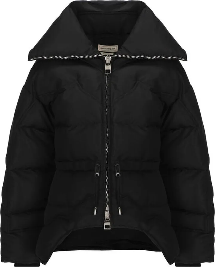 Alexander McQueen Waisted Padded Jacket