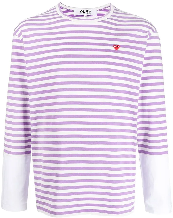 striped long-sleeve T-shirt