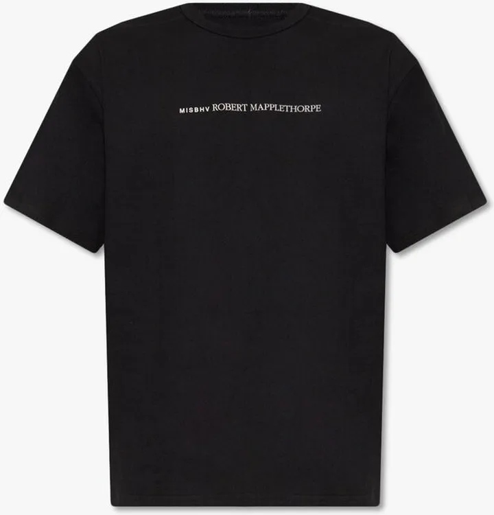 Misbhv X Robert Mapplethorpe Logo Printed Crewneck T-Shirt