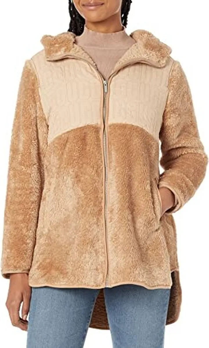 UGG Women's Makayla Nylon Sherpa Jacket