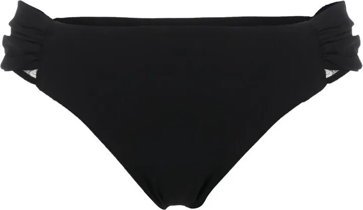 Draped Side Bikini Bottoms