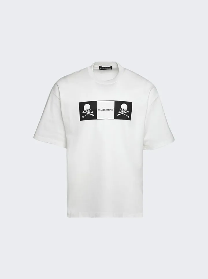 Box Skull T-Shirt White