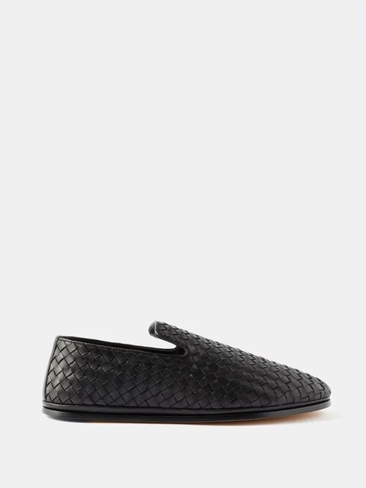 Intrecciato Leather Shoes