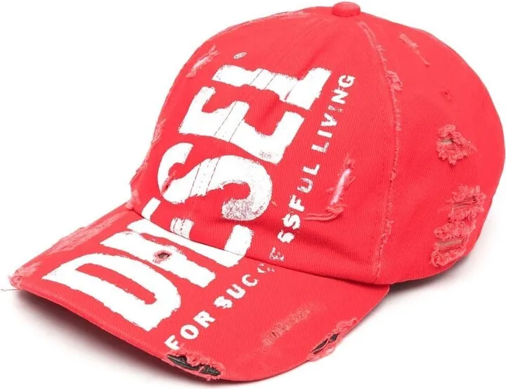 Logo-Print Cotton Cap