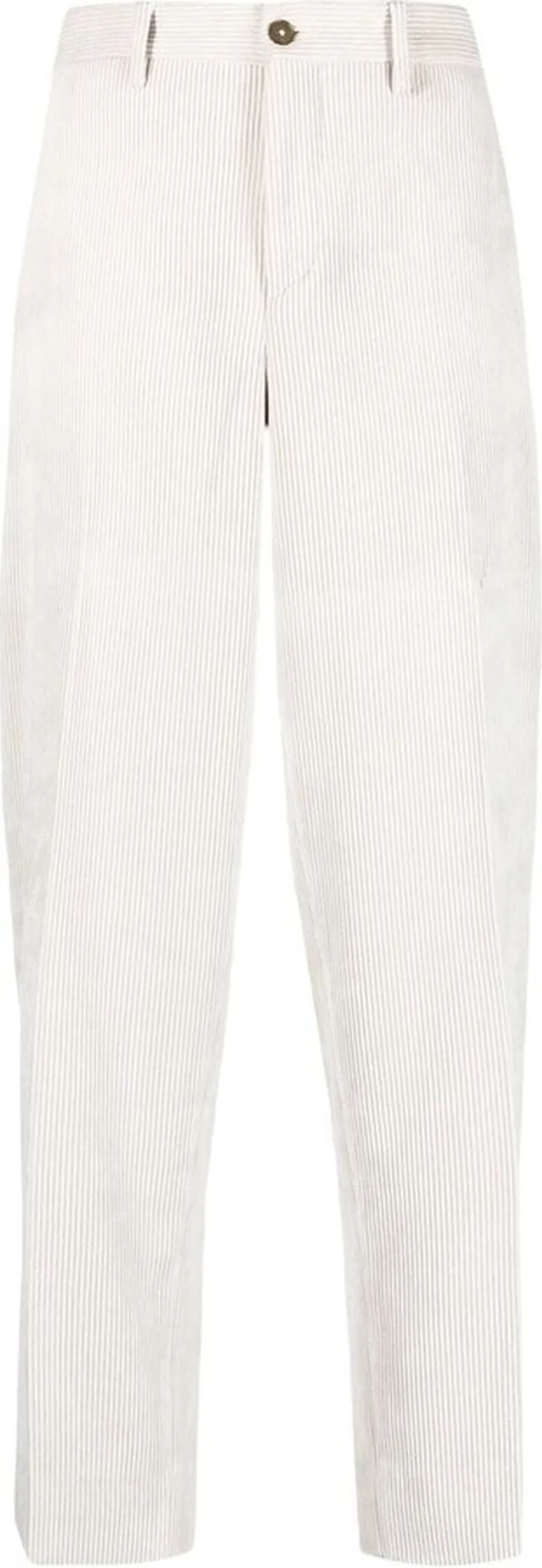 Straight-Leg Corduroy Trousers