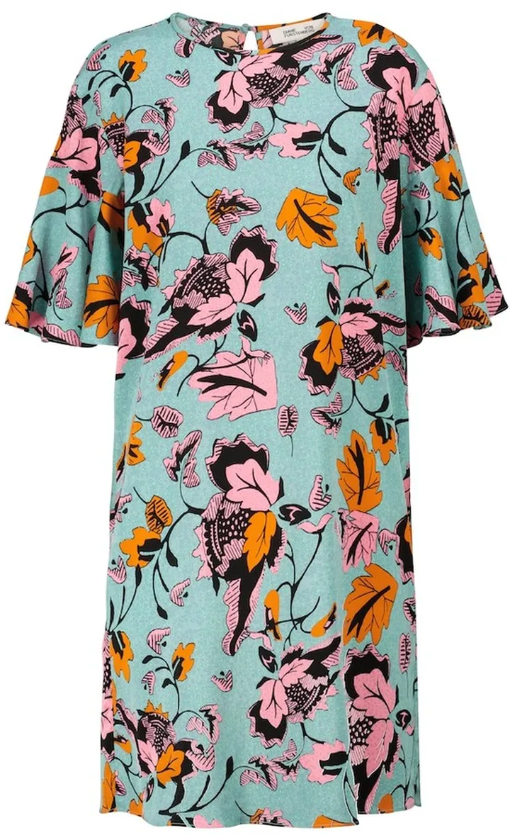 Arlene printed cady minidress