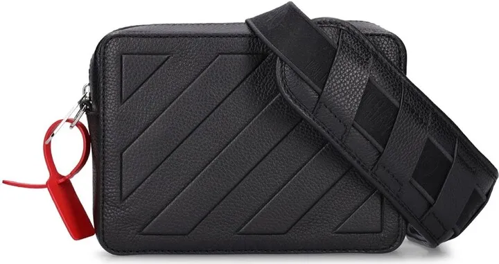 Binder leather crossbody