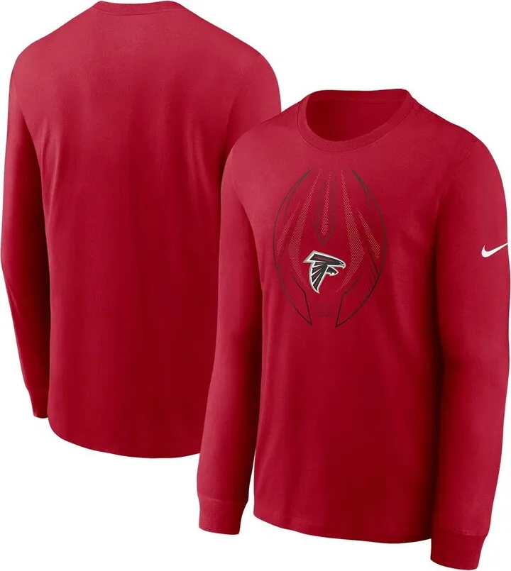 Men's Nike Red Atlanta Falcons Legend Icon Performance Long Sleeve T-shirt