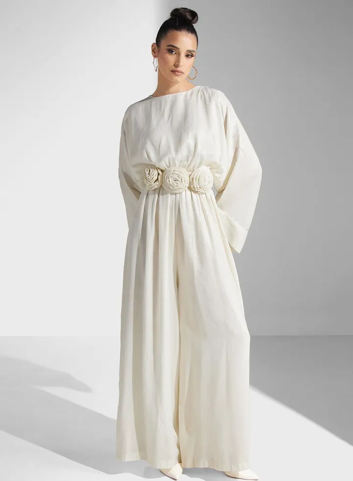 Cape Sleeve Jumpsuit