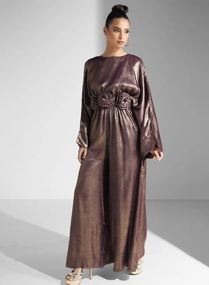 Cape Sleeve Jumpsuit
