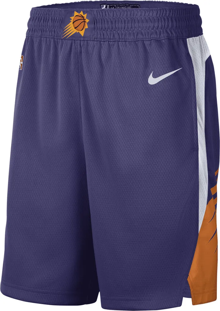 Phoenix Suns Icon Edition Nike Men's Dri-FIT NBA Swingman Shorts in Purple