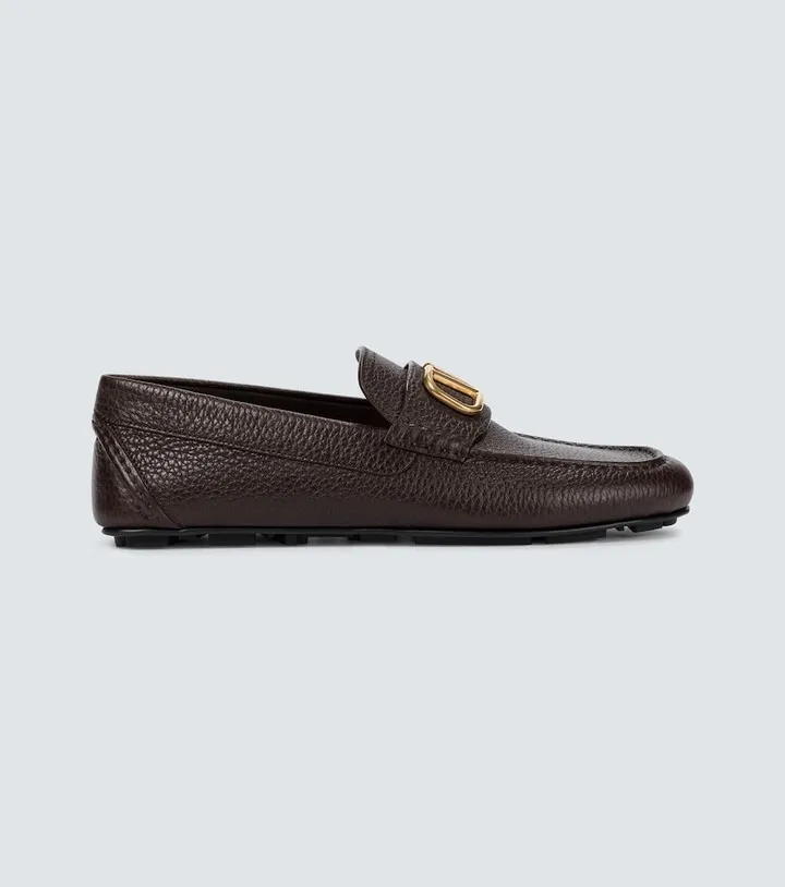 Valentino Garavani leather loafers