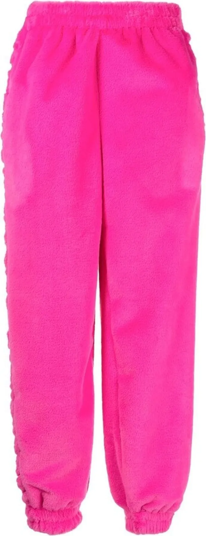 Ruched Textured Track Pants