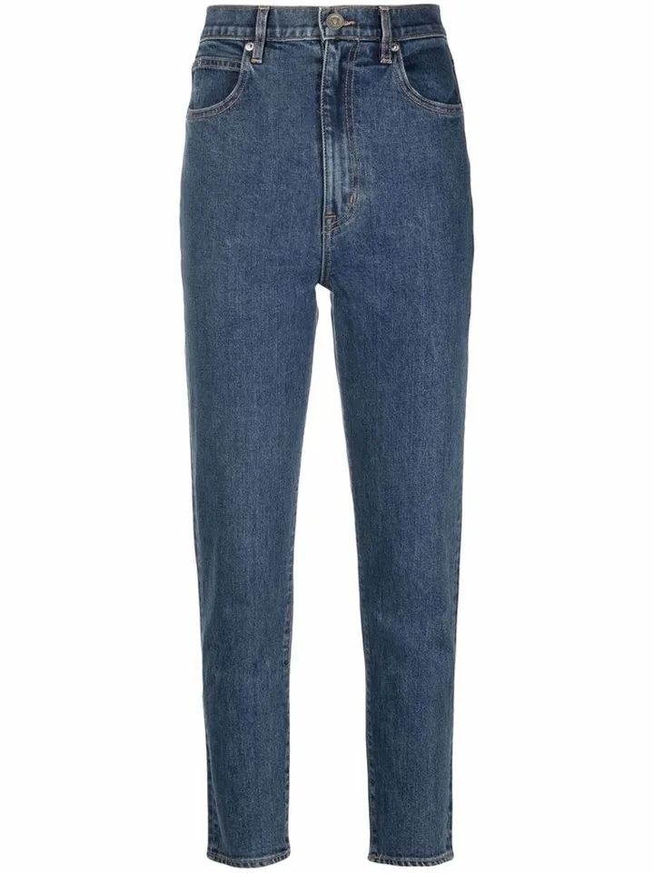 High-Waisted Jeans