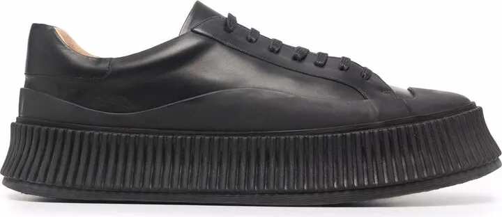 Low-Top Leather Sneakers