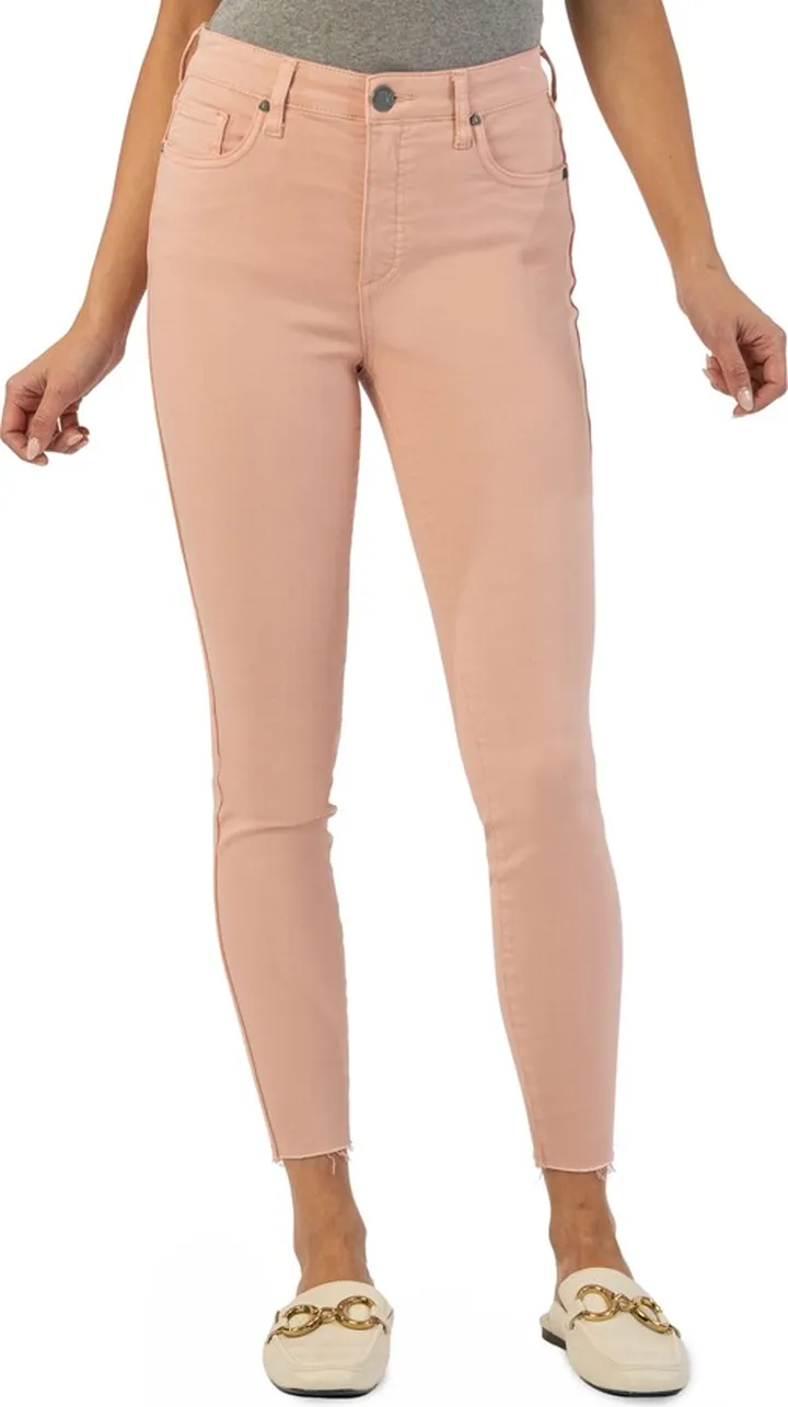Connie Fab Ab High Waist Ankle Skinny Jeans