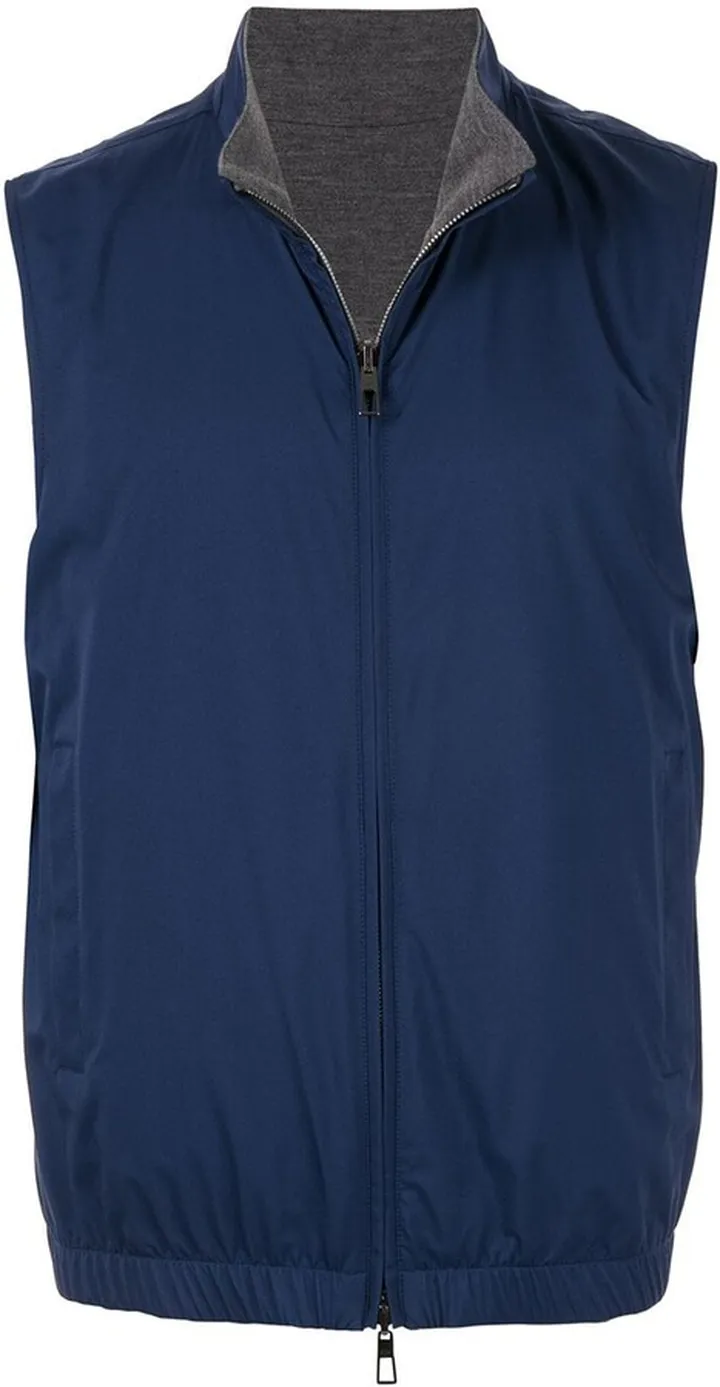 Zipped Reversible Gilet