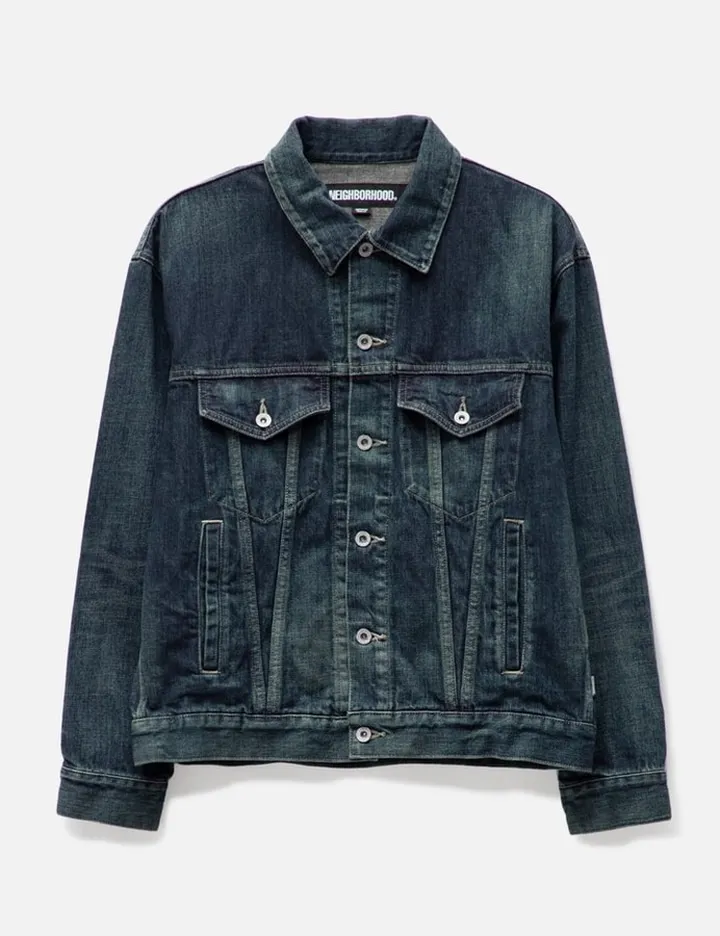 Washed Denim Type-4 Jacket