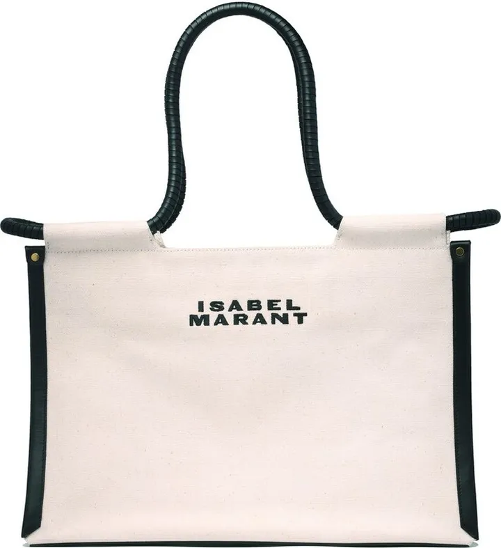 Isabel Marant Logo Printed Tote Bag