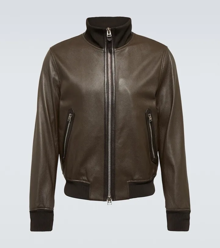 Leather jacket
