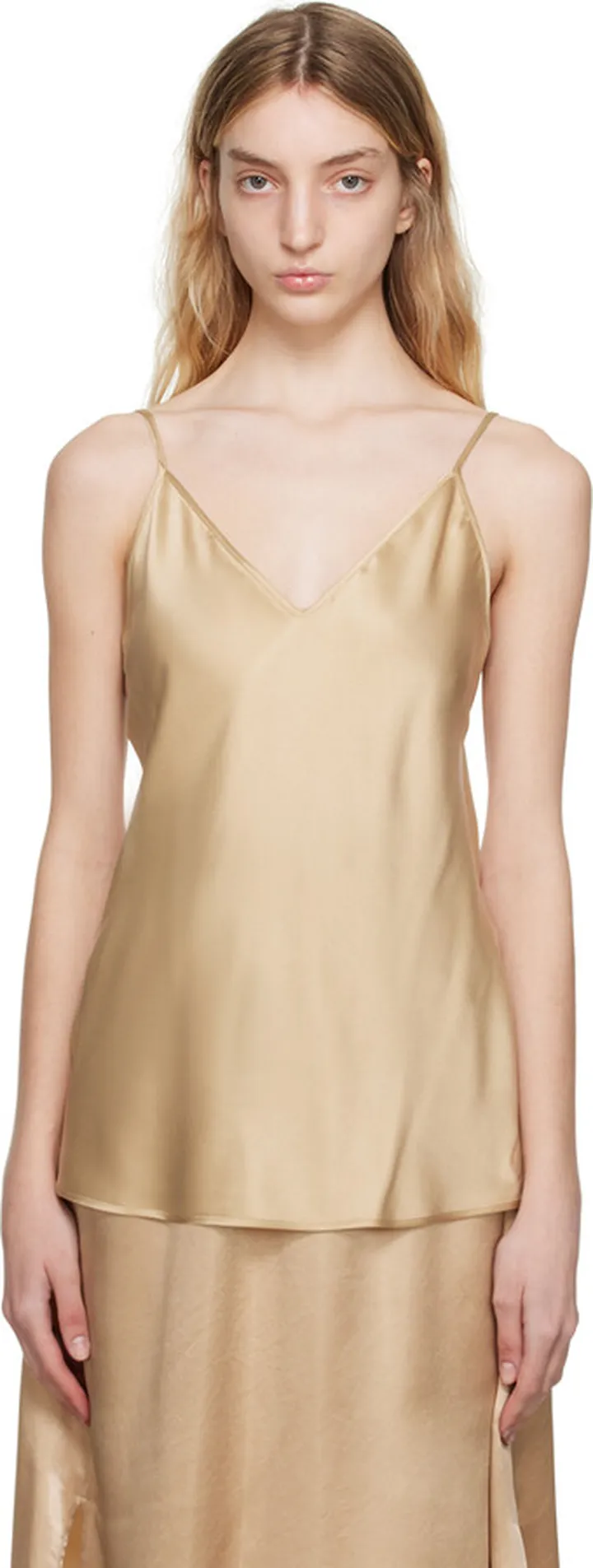 Max Mara Leisure Tan Lucca Camisole